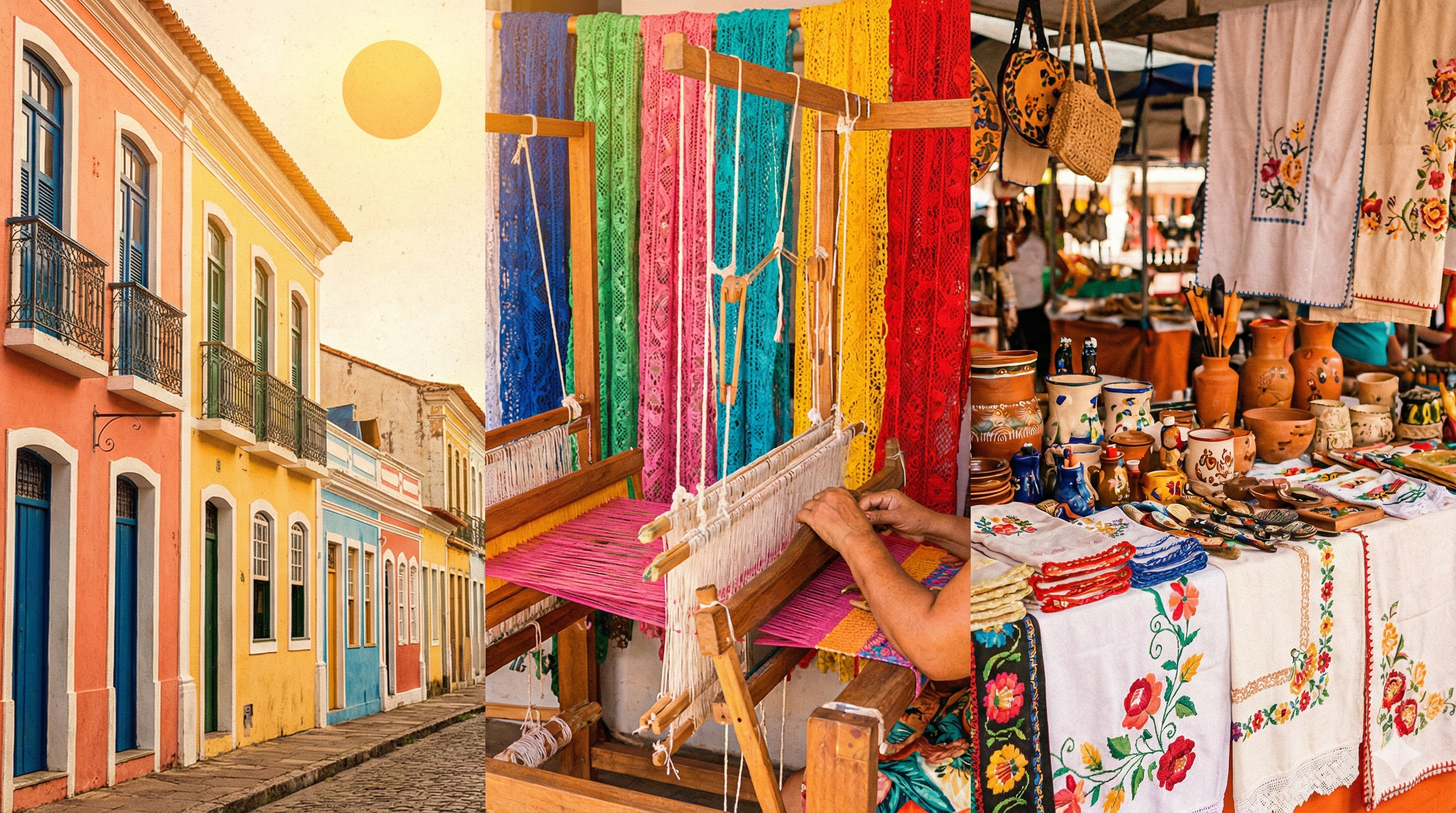 Além das Praias: Um Passeio pela História e o Colorido Artesanato de Maceió